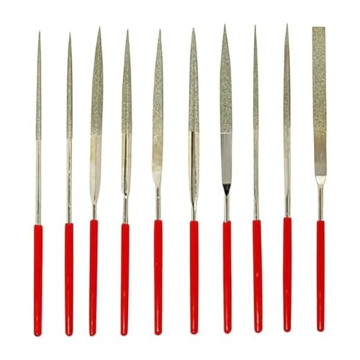 20 Pc Kit Jogo Lima Agulha Diamantada Relojoeiro Ourives 100