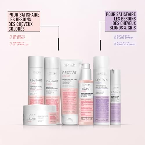 RE START color protective micellar shampoo 1000 ml - vue 7