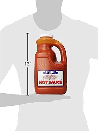 Crystal Hot Sauce, 128 Fl Ounce (Pack of 1)
