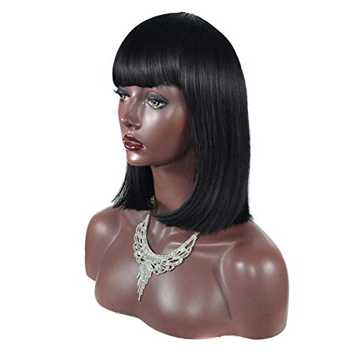 Perruque de cheveux courts pour masquer une perte de volume efficacement
