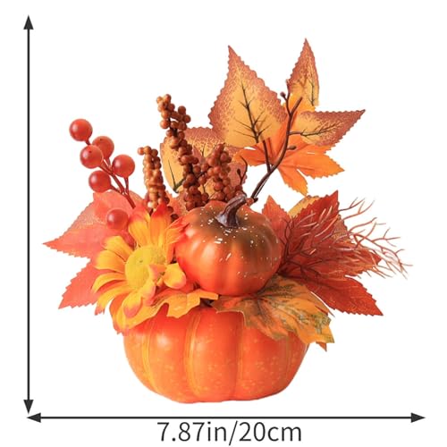 Lightweight Fade Resistant Weather Resistant Plastic Pumpkin for Decorating - image 7