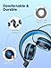 iClever Kids Headphones with Cord, 85/94dB Safe Volume Tech, Bending Resistance Durable, Foldable, Stereo Sound 3.5mm Jack Wired Headphones for Kids Boys Girls Tablet/Travel/School, HS14