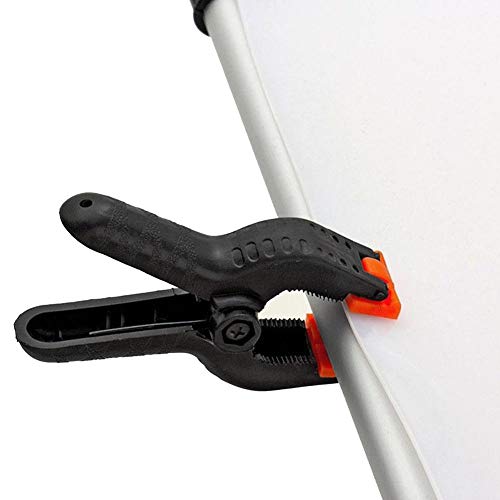 Pinça de fundo com grampos de fundo para fotografia de estúdio N/P, 10 peças