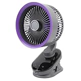 [Oscillation automatique] Ce ventilateur de table peut faire tourner automatiquement la gauche et la droite et à osciller à 90 degrés, ou vous pouvez l'ajuster manuellement à 90 degrés de haut en bas, guidant avec précision le flux d'air puissant vers la position dont vous avez besoin.