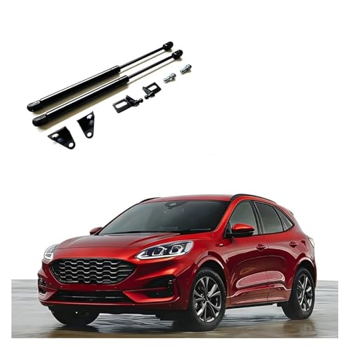 Support de levage couvercle capot en carbone bleu pour Ford Escape - 3
