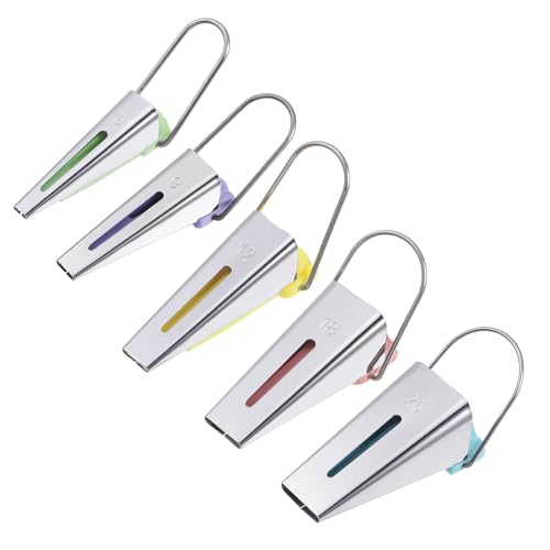 uxcell Bias Tape Maker Kit 6mm 12mm 18mm 25mm 9mm Single and Double Fold Fabric Bias Binding Maker Sew Tool for Fabric Patchwork Quilting Sewing Crafting DIY - Image 3