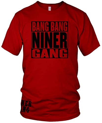 Bang Bang Niner Gang Red T-Shirt (XX-Large)