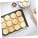 Unomor 3pcs Silicone Baking Mat Nonstick Kitchen Baking Sheet Double-sided for Cookies Macarons Bread Versatile Oven Mat for All Needs