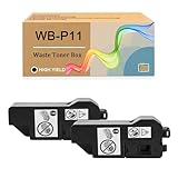 Dosdie WBP11 WB-P11 Waste Toner Box Compatible for Konica Minolta WB-P11 Works with bizhub C3120i C3100i Printer (2 Pack)