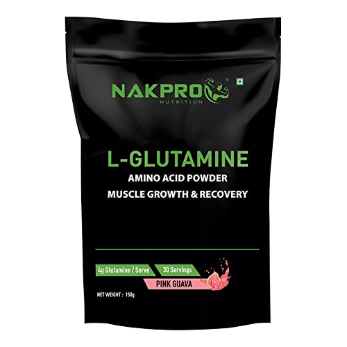 Buy NAKPRO MICRONIZED LGLUTAMINE Highest Grade, Fast Dissolving