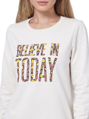 Image of VERO MODA Women's Cotton Round Neck Sweatshirt