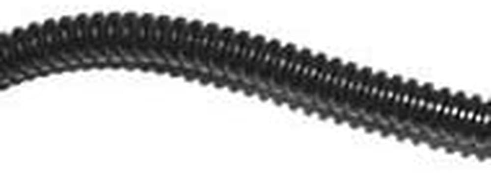 Burnstine T750-PB/COIL Black Split Loom - 3/4" x 600'