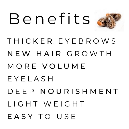 Noor-skincare-Eyebrow-Growth-Oil-Organic-Castor-Oil-Cold-Pressed-Eyebrow-Growth-Serum-Thick-Eyelash-Hair-Fast-Growth-and-Volume-Oil-for-Women-with-Vitamin-E-Coconut-Almond-Oil-with-Applicator