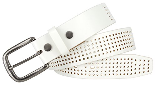 Park Hills Perforated 100% Leather Casual Golf Jean Belt 1-1/2" Wide2