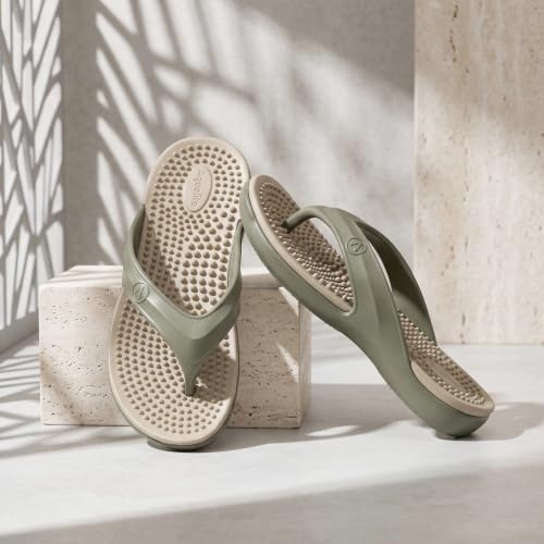 Image of Aqualite Flip Flop for Women | Slipper for Women | Women's EVA Chappal | Lightweight Waterproof Anti-Skid Slippers | Soft Cushion Casual Footwear for Home, Beach, Bathroom & Daily Wear