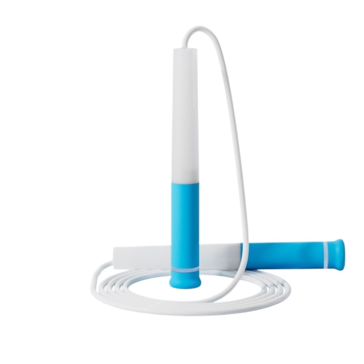 Comba De Saltar para Deportes Longitud del Nódulo De Tono Shineiwai Deportes Entrenamiento Físico Carreras Saltar La Cuerda para Fitness Entrenamiento(Blue)