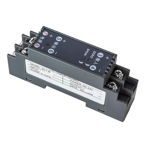 Transmisor de aislamiento de voltaje con salida de 0 a 10V y alimentacion DC 24V 3