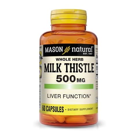 Mason Natural Milk Thistle 500 mg Cover