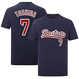 MASATAKA Yoshida Shirt T-Shirt Jersey Baseball No Brand/Logos 100% Cotton for Navy Mens/Womens/Kids