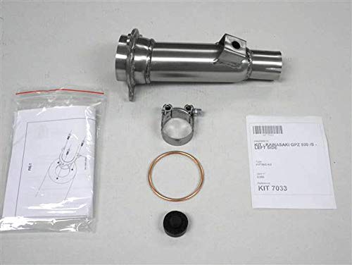 Supprimer fuite échappement gauche GPZ 500 S avec tube IXIL