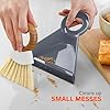 Dayesque 1 Set Mini Hand Broom And Dustpan Set Portable Cleaning Kit Mini Hand Broom And Dustpan Set Wooden Crumb Sweeper For Desktop Bookshelf - View #2