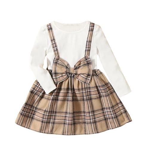 Image of TAGAS Dress for Girls II Baby Girl Dress, Frock Girls Infants Casual wear for Kids Dresses and Jump Suite Round Neck Full Sleeve Dress for Girls (KD-137)