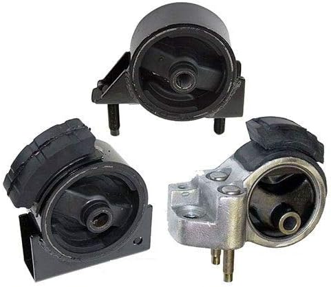 K0420 Fits 1990-1992 Toyota Corolla 1.6L 2WD AUTO Trans 4 Spd Motor Mount Set 3PCS : A6227, A6228, A6220