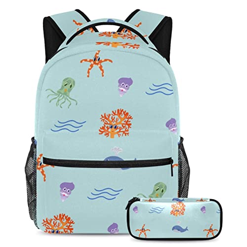 Sac à dos océan durable et léger à multi-poches pour homme et femme