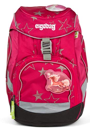 Preisvergleich Produktbild ERGOBAG CinBärella Kinder-Rucksack, 35 cm, Pinke Sterne