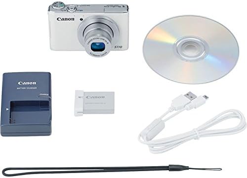 Canon PowerShot S110 Digital Camera with Included Accessories