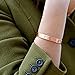 Coppervast Copper Bracelets- for Men and Women| Set of 2 with Gift Box| Gift for Women & Men| Handmade 100% Copper (Hammered and Chain Inlay)