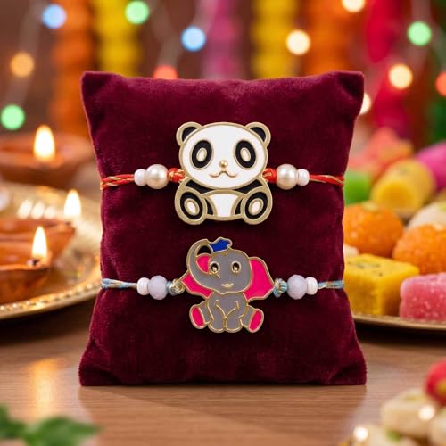 Image of TIED RIBBONS Rakhi for Kids Boy - Set of 2 Premium