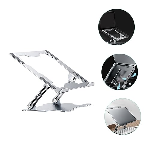 Soporte ergonómico ajustable de aluminio para portátil miniatura 2