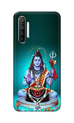 Image of Printed Hard Back Cover Case for Realme XT | Realme X2 | Oppo K5 Back Cover (Lord Shiva) -1803
