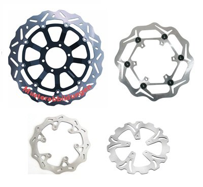 Disque de Frein Avant BRAKING L'ONDE Noir grève 750 Haute Performance