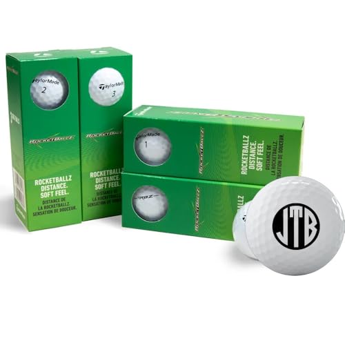 Taylormade Rocketballz Monogrammed Golf Balls