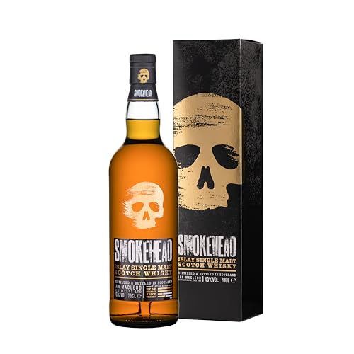 Smokehead Original Islay Single Malt Scotch Whisky | intensiv rauchig & süffig |...