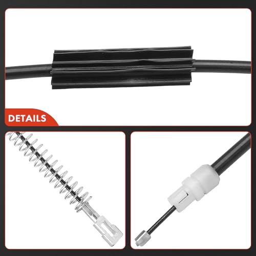 Cable de freno de estacionamiento reversible trasero para Cadillac Srx de alta resistencia 2004-2009 7