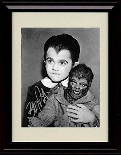 Eddie Munster Autograph Promo Print - Butch Patrick - The Munsters - Framed 8x10