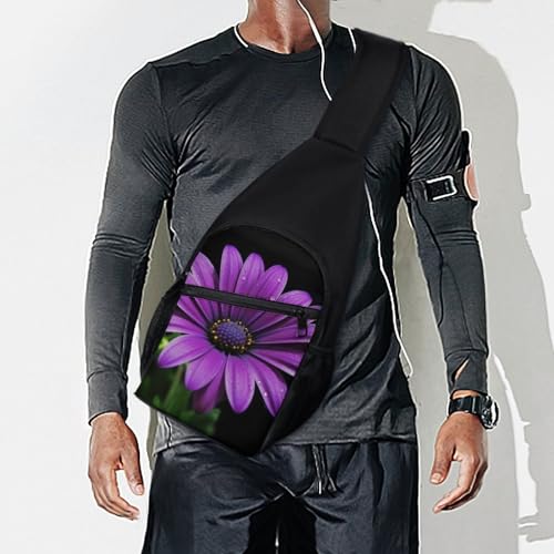 Mochila tipo bandolera blanca para deporte y uso casual miniatura 7