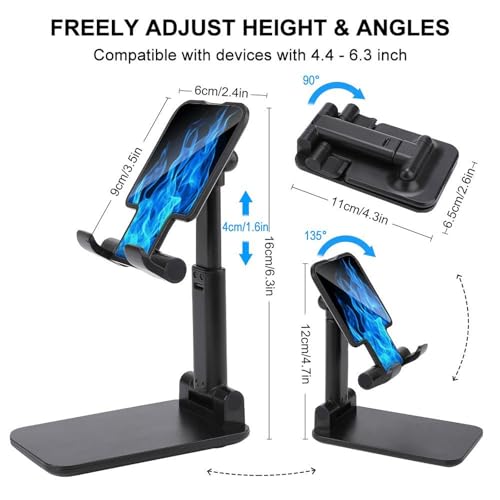 Support de téléphone réglable et pliable pour iPhone 16 Pro Max - 2