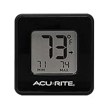 AcuRite 01186M Compact Indoor Thermometer with High & Low Records