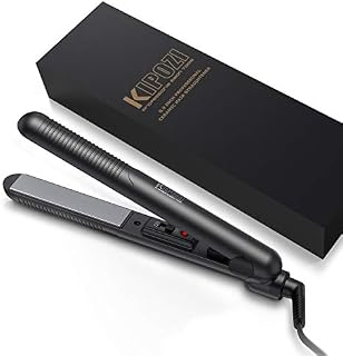 KIPOZI 0.9 Inch Small Flat Iron for Short Hair, Travel Size Ceramic Hair