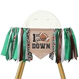 Decoración de primer cumpleaños de fútbol – Silla alta de cumpleaños de fútbol para primer año, decoración de un cumpleaños de fútbol