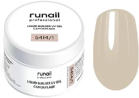 Liquid Builder UV gel Camofulage (5421/1) 15 gram… (Light nude)