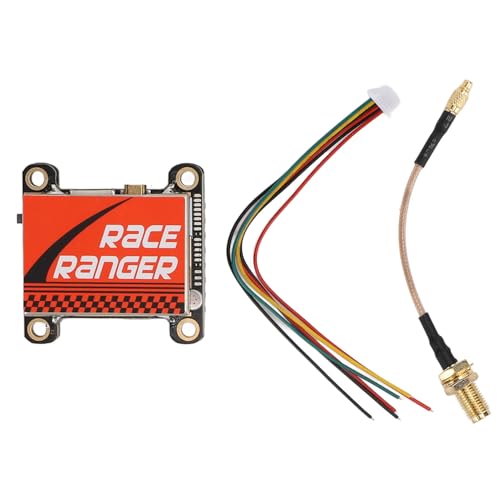 5.8G 1.6W VTX FPV Transmitter 200mW/400mW/800mW/1600mW Switchable VTX Support Smart Audio for FPV Racing Drone, 7?28V Input. 5V Output