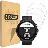 Mr.Shield Schutzfolie Kompatibel mit SUUNTO Run [3 Stück] Schutzglas Schutzglasfolie 9H Härte, HD Klare Displayschutzfolie