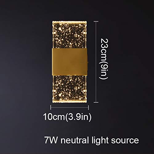 Lámpara de pared LED para resolver la falta de luz decorativa en dormitorios y pasillos interiores 3