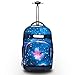 Produktbild WEISHENGDA Rucksack Trolley Rolling Rucksack Schultasche 18 Zoll für Kinder,Schüler und Studenten mit viel Stauraum für Reisen, Schule und Ausflüge