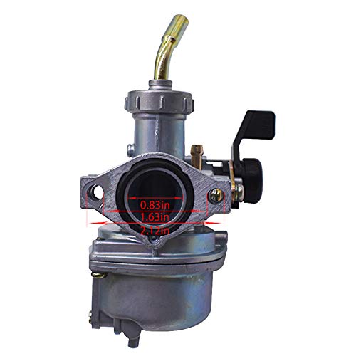 Image of 22mm Carburetor Carb Set with Air Filter and Fuel Filter Replacement for 110cc 125cc CRF SSR Sunl Taotao Pit Bike ATV